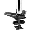 StarTech.com stalinis monitoriaus laikiklis vienam VESA ekranui iki 32 colių arba 49 colių itin plataus formato 8 kg – pilnas judesys, aukščio reguliavimas – C spaustuvas, grommet – vieno monitoriaus ranka