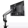 StarTech.com stalinis monitoriaus laikiklis vienam VESA ekranui iki 32 colių arba 49 colių itin plataus formato 8 kg – pilnas judesys, aukščio reguliavimas – C spaustuvas, grommet – vieno monitoriaus ranka