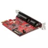„StarTech.com“ PCIe kortelė su nuosekliuoju ir lygiagrečiuoju prievadu – PCI Express kombinuota adapterio kortelė su 1x DB25 lygiagrečiuoju prievadu ir 1x RS232 nuosekliuoju prievadu – išplėtimo / valdiklio kortelė – PCIe spausdintuvo kortelė