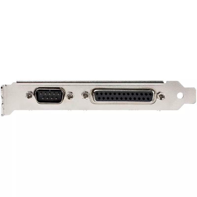 „StarTech.com“ PCIe kortelė su nuosekliuoju ir lygiagrečiuoju prievadu – PCI Express kombinuota adapterio kortelė su 1x DB25 lygiagrečiuoju prievadu ir 1x RS232 nuosekliuoju prievadu – išplėtimo / valdiklio kortelė – PCIe spausdintuvo kortelė