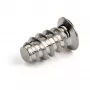 StarTech.com 50 vnt. M5 varžtai - 10 mm ilgio kompiuterio/dėklo ventiliatorių varžtai - savaime sriegiantys, Phillips/plokščia galvutė - tinka M5 ventiliatorių skylėms - plieniniai, cinkuoti