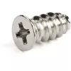 StarTech.com 50 vnt. M5 varžtai - 10 mm ilgio kompiuterio/dėklo ventiliatorių varžtai - savaime sriegiantys, Phillips/plokščia galvutė - tinka M5 ventiliatorių skylėms - plieniniai, cinkuoti