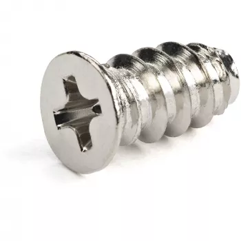 StarTech.com 50 vnt. M5 varžtai - 10 mm ilgio kompiuterio/dėklo ventiliatorių varžtai - savaime sriegiantys, Phillips/plokščia galvutė - tinka M5 ventiliatorių skylėms - plieniniai, cinkuoti