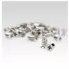 StarTech.com 50 vnt. M5 varžtai - 10 mm ilgio kompiuterio/dėklo ventiliatorių varžtai - savaime sriegiantys, Phillips/plokščia galvutė - tinka M5 ventiliatorių skylėms - plieniniai, cinkuoti