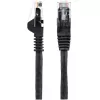 StarTech.com 7m CAT6 Ethernet kabelis LSZH – 10 Gigabit 250MHz 100W PoE RJ45 10GbE UTP tinklo laidas su apsauga nuo užkliuvimo, juodas, CAT6, ETL patvirtintas, 24AWG