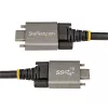 StarTech.com 50 cm šoninis varžtinis fiksavimo USB-C laidas 10Gbps - USB 3.1/3.2 Gen 2 Type-C - 100W (5A) Power Delivery įkrovimas, DP Alt režimas - dvigubas varžtinis fiksavimas