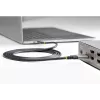 StarTech.com 50 cm šoninis varžtinis fiksavimo USB-C laidas 10Gbps - USB 3.1/3.2 Gen 2 Type-C - 100W (5A) Power Delivery įkrovimas, DP Alt režimas - dvigubas varžtinis fiksavimas