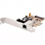 StarTech.com 1 prievado 2,5 Gbps PoE tinklo plokštė, PCIe Ethernet kortelė su RJ45, 30W 802.3at PoE NIC, skirta staliniams kompiuteriams/serveriams, tinklo PoE LAN adapteris su žemo profilio laikikliu, NBaseT, Windows/Linux