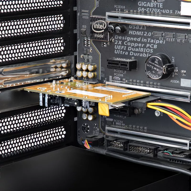 StarTech.com 1 prievado 2,5 Gbps PoE tinklo plokštė, PCIe Ethernet kortelė su RJ45, 30W 802.3at PoE NIC, skirta staliniams kompiuteriams/serveriams, tinklo PoE LAN adapteris su žemo profilio laikikliu, NBaseT, Windows/Linux