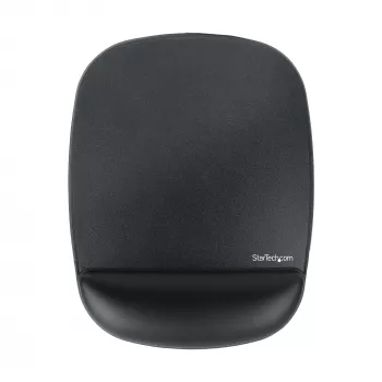 StarTech.com Pelės kilimėlis su riešo atrama, 17x18x2 cm, ergonomiškas, su gelio pagalvėle, neslystančiu PU pagrindu