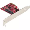 StarTech.com SATA PCIe kortelė - 2 prievadų PCIe SATA plėtinio kortelė - 6Gbps - pilnas/žemas profilis - PCI Express į SATA adapteris/valdiklis - ASM1062R SATA RAID - PCIe į SATA keitiklis