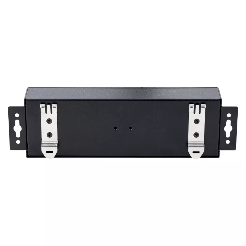 StarTech.com 10 prievadų pramoninis USB 2.0 centras, tvirtas USB mazgas su ESD 4 lygio apsauga, DIN/sienos/stalo montavimo USB-A mazgas, USB prievadų plėtiklis su užrakinamais prievadais