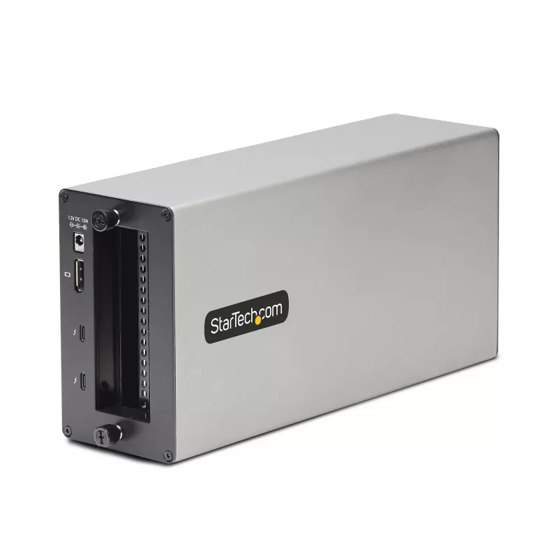StarTech.com Dviejų lizdų Thunderbolt 3 PCIe išplėtimo korpusas