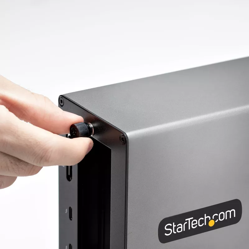 StarTech.com Dviejų lizdų Thunderbolt 3 PCIe išplėtimo korpusas