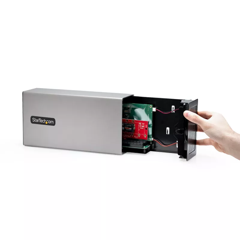 StarTech.com Dviejų lizdų Thunderbolt 3 PCIe išplėtimo korpusas