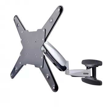 StarTech.com VESA TV laikiklis sieninis, pilnas judesys, 23-55 colių ekranams, plonas TV montavimo laikiklis, atlaiko 66 svarus (30 kg), ištraukiamas/pakreipiamas/sukamas TV laikiklis