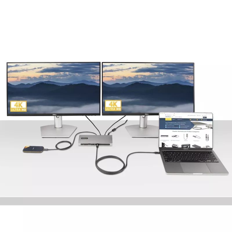 StarTech.com 2m aktyvus Thunderbolt 4 laidas, 40Gbps, 100W, 4K/8K vaizdas, Intel sertifikuotas