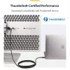 StarTech.com 2m aktyvus Thunderbolt 4 laidas, 40Gbps, 100W, 4K/8K vaizdas, Intel sertifikuotas