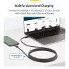 StarTech.com 2m aktyvus Thunderbolt 4 laidas, 40Gbps, 100W, 4K/8K vaizdas, Intel sertifikuotas