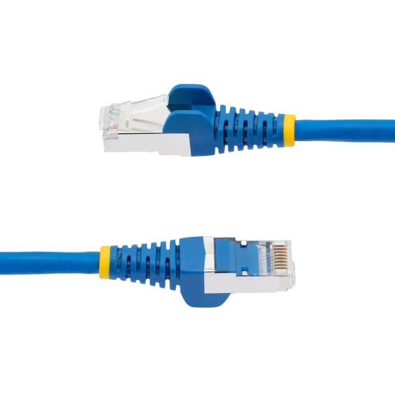 StarTech.com 1m CAT6a Ethernet kabelis - mėlynas - mažai dūmų, be halogenų (LSZH) - 10GbE 500MHz 100W PoE++ - su apsauga nuo užkabinimo RJ-45 ir įtempimo mažinimo elementais - S/FTP tinklo jungiamasis kabelis