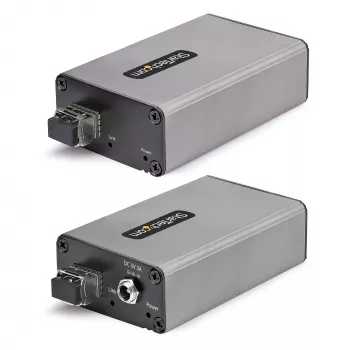 StarTech.com USB 3.0 šviesolaidinis prailgintuvas per OM3 daugiamodį šviesolaidį - LC/LC - 2x 5Gbps USB-A šakotuvas - 350 m atstumas - USB šviesolaidinis prailgintuvas