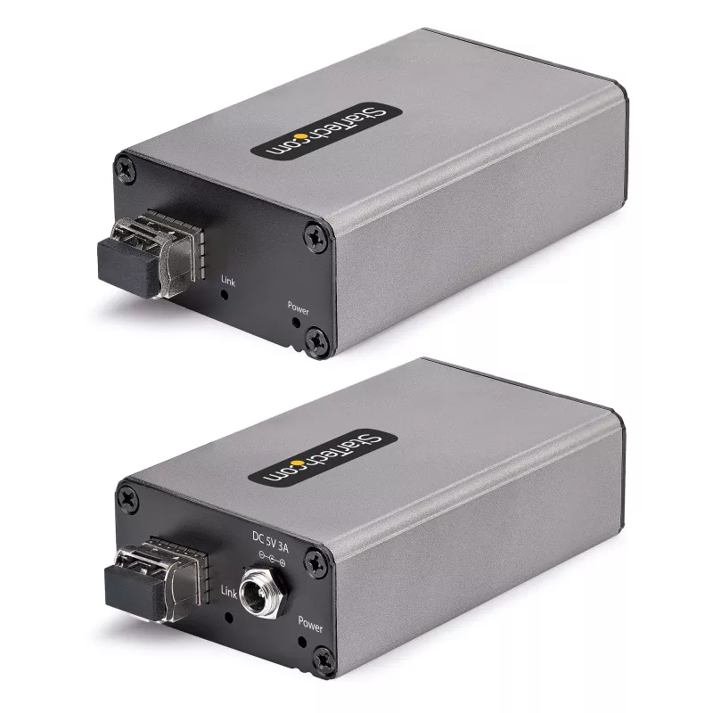 StarTech.com USB 3.0 šviesolaidinis prailgintuvas per OM3 daugiamodį šviesolaidį - LC/LC - 2x 5Gbps USB-A šakotuvas - 350 m atstumas - USB šviesolaidinis prailgintuvas