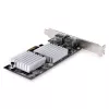 „StarTech.com 2 prievadų 10GbE PCIe tinklo adapterio plokštė, tinklo plokštė, skirta PC/serveriams, šešių greičių PCIe Ethernet plokštė su Jumbo Frame palaikymu, NIC/LAN sąsajos plokštė, 10GBASE-T ir NBASE-T“