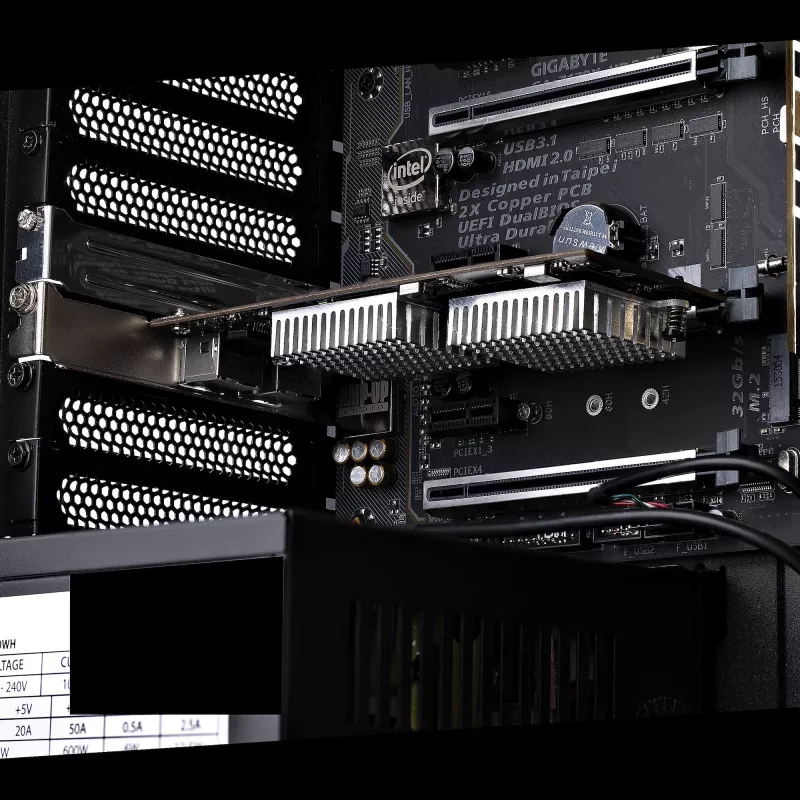 „StarTech.com 2 prievadų 10GbE PCIe tinklo adapterio plokštė, tinklo plokštė, skirta PC/serveriams, šešių greičių PCIe Ethernet plokštė su Jumbo Frame palaikymu, NIC/LAN sąsajos plokštė, 10GBASE-T ir NBASE-T“