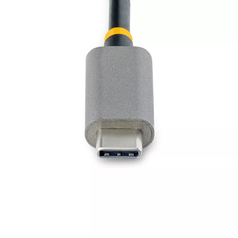 StarTech.com 3 prievadų USB-C centras su Ethernet - 3x USB-A - Gigabit Ethernet - USB 3.0 5Gbps - maitinamas per USB - 30 cm USB-C laidas - nešiojamas USB-C į USB-A centras
