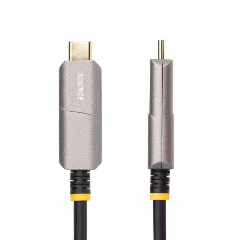 StarTech.com 50ft (15,2 m) USB-C į HDMI 2.0 aktyvus optinis laidas (AOC), 4K 60Hz, CL3, vienpusis USB-C į HDMI adapterio laidas
