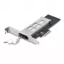 StarTech.com M.2 NVMe SSD į PCIe x4 mobilus krepšelis/backplane su išimamu dėklu PCI Express lizdui, beįrankis montavimas, PCIe 4.0/3.0 karštas keitimas, raktų užraktas - 2 raktai