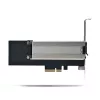 StarTech.com M.2 NVMe SSD į PCIe x4 mobilus krepšelis/backplane su išimamu dėklu PCI Express lizdui, beįrankis montavimas, PCIe 4.0/3.0 karštas keitimas, raktų užraktas - 2 raktai