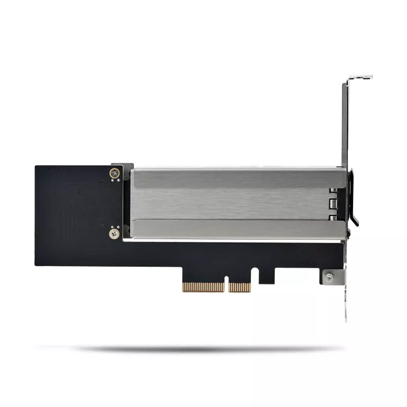 StarTech.com M.2 NVMe SSD į PCIe x4 mobilus krepšelis/backplane su išimamu dėklu PCI Express lizdui, beįrankis montavimas, PCIe 4.0/3.0 karštas keitimas, raktų užraktas - 2 raktai