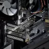 StarTech.com M.2 NVMe SSD į PCIe x4 mobilus krepšelis/backplane su išimamu dėklu PCI Express lizdui, beįrankis montavimas, PCIe 4.0/3.0 karštas keitimas, raktų užraktas - 2 raktai