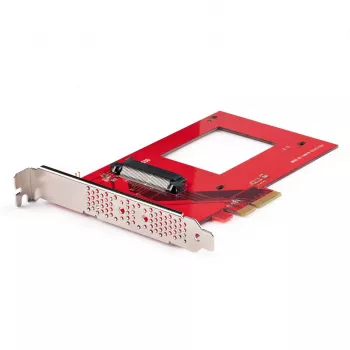 StarTech.com U.3 į PCIe adapterio kortelė, PCIe 4.0 x4 adapteris 2,5 colio U.3 NVMe SSD, SFF-TA-1001 PCI Express papildymo kortelė staliniams kompiuteriams/serveriams, TAA atitinkanti – nuo OS nepriklausoma