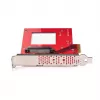 StarTech.com U.3 į PCIe adapterio kortelė, PCIe 4.0 x4 adapteris 2,5 colio U.3 NVMe SSD, SFF-TA-1001 PCI Express papildymo kortelė staliniams kompiuteriams/serveriams, TAA atitinkanti – nuo OS nepriklausoma