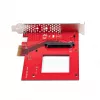 StarTech.com U.3 į PCIe adapterio kortelė, PCIe 4.0 x4 adapteris 2,5 colio U.3 NVMe SSD, SFF-TA-1001 PCI Express papildymo kortelė staliniams kompiuteriams/serveriams, TAA atitinkanti – nuo OS nepriklausoma