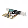 StarTech.com 2 prievadų PCI Express nuoseklioji sąsajos kortelė, dviejų prievadų PCIe į RS232 (DB9) nuoseklioji kortelė, 16C1050 UART, žemo / pilno profilio laikikliai, COM išlaikymas, skirta Windows / Linux