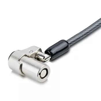 StarTech.com užrakinta kabelinė spyna, skirta Noble Wedge® lizdui, 2 m, antivagystinė, plieninė, nešiojamiesiems kompiuteriams
