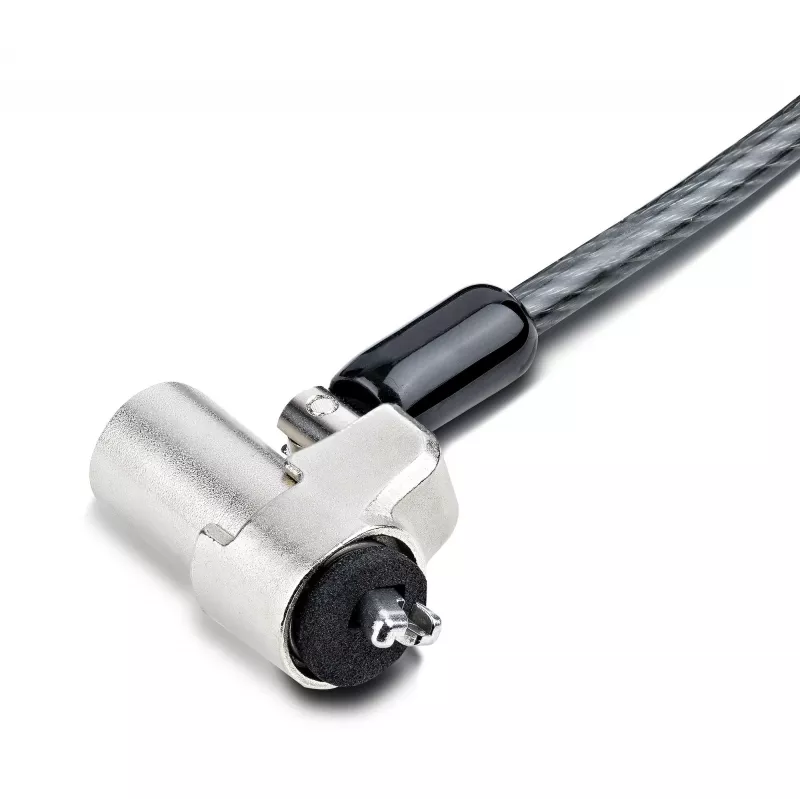 StarTech.com užrakinta kabelinė spyna, skirta Noble Wedge® lizdui, 2 m, antivagystinė, plieninė, nešiojamiesiems kompiuteriams