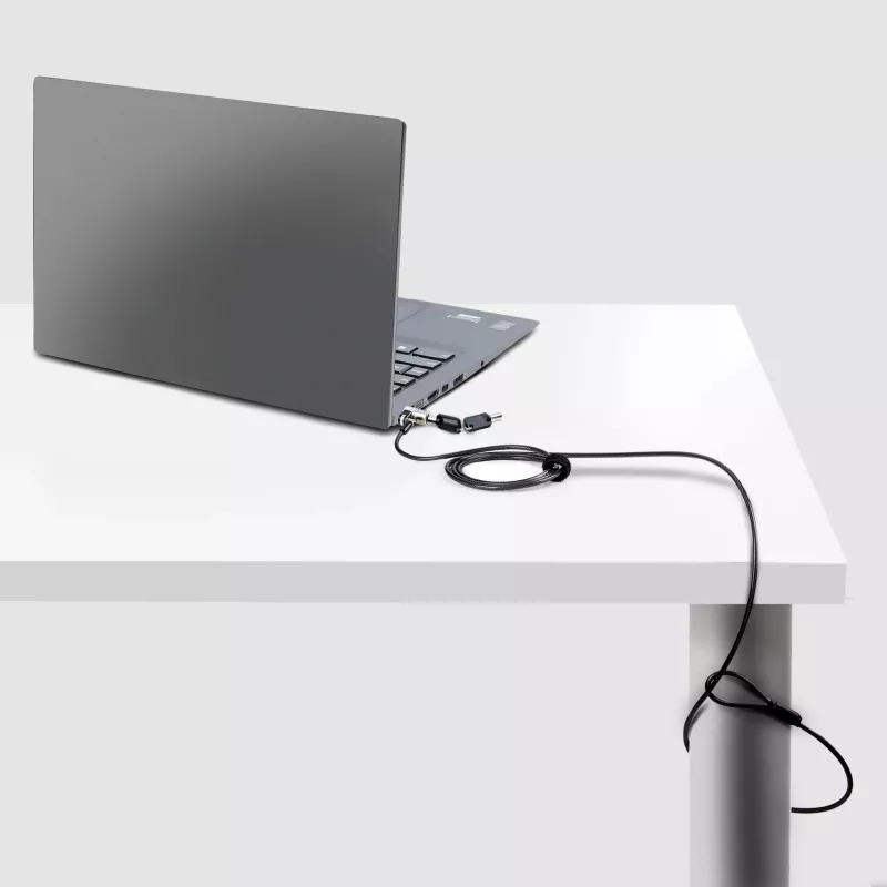 StarTech.com Nano spynelė nešiojamam kompiuteriui, 2 m, apsauga nuo vagystės su raktu, plieninis kabelis, tinka EliteBook/Lenovo X1/2-1