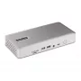 StarTech.com universali USB4 ir Thunderbolt 4 dokų stotis, keturi ekranai Windows, du ekranai MacBook, HDMI DP dokas su 98W nešiojamojo kompiuterio įkrovimu