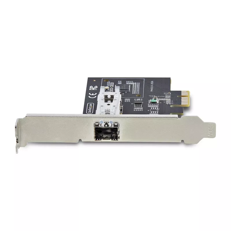 „StarTech.com“ 1 prievado GbE SFP tinklo plokštė, PCIe 2.1 x1, Intel I210-IS, 1GbE valdiklis, 1000BASE varis/optinis pluoštas, vieno prievado gigabitinio Ethernet NIC, skirta staliniams kompiuteriams ir serveriams