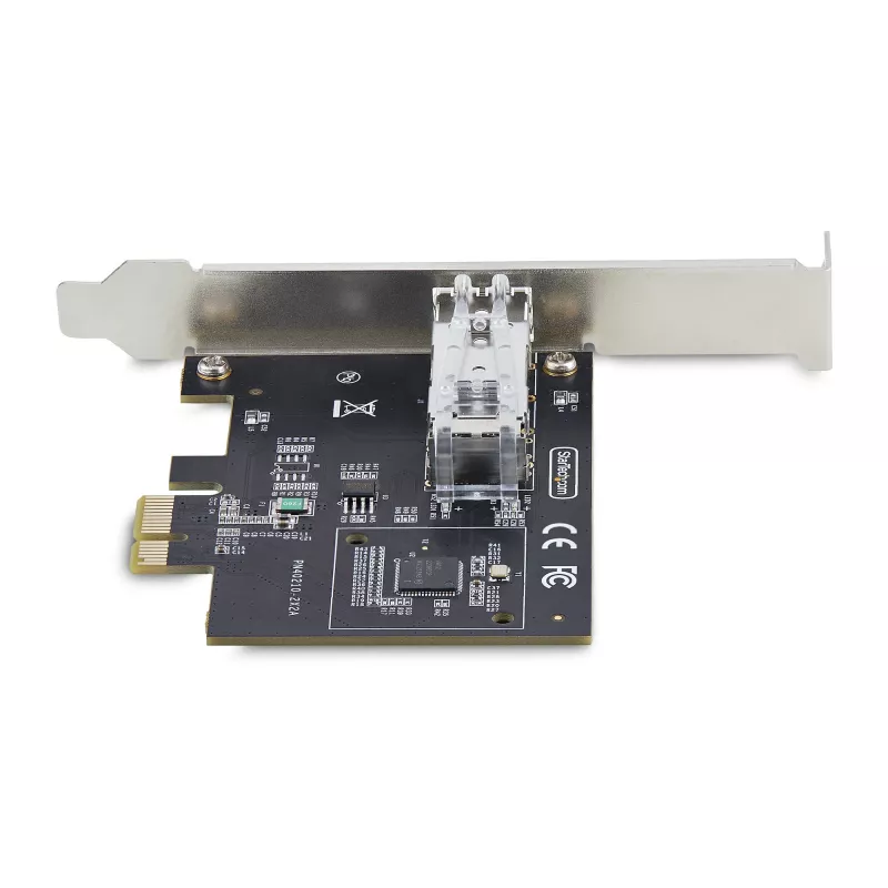 „StarTech.com“ 1 prievado GbE SFP tinklo plokštė, PCIe 2.1 x1, Intel I210-IS, 1GbE valdiklis, 1000BASE varis/optinis pluoštas, vieno prievado gigabitinio Ethernet NIC, skirta staliniams kompiuteriams ir serveriams