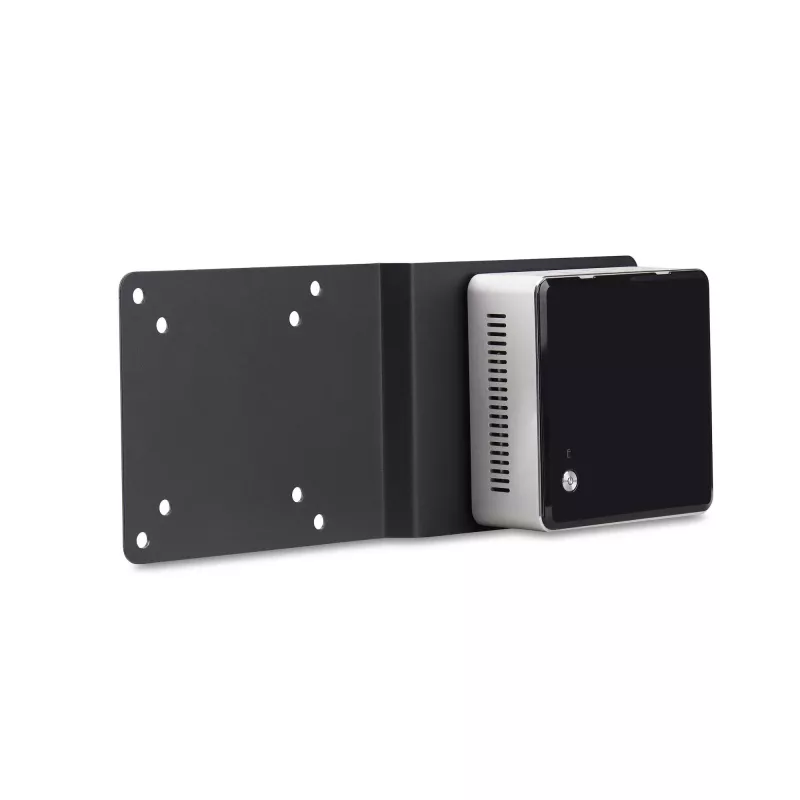 StarTech.com VESA tvirtinimo laikiklis NUC / ploniems klientams arba nešiojamųjų kompiuterių dokų stotelėms, VESA 75x75/100x100 suderinama prailginimo plokštė mini PC
