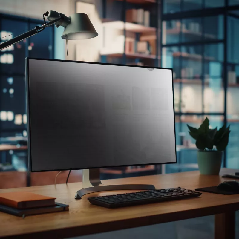 StarTech.com privatumo filtras 19,5 col. 16:9 monitoriui, anti-blizgesio ekrano apsauga su 51 % mėlynos šviesos mažinimu, +/- 30 laipsnių žiūrėjimo kampas
