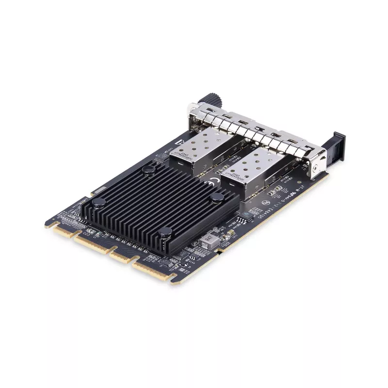 „StarTech.com“ 2 prievadų 10Gbps SFP+ OCP 3.0 serverio tinklo plokštė su Intel X710, SFF 4C+ suderinama, dviejų prievadų OCP NIC, skirta Windows ir Linux