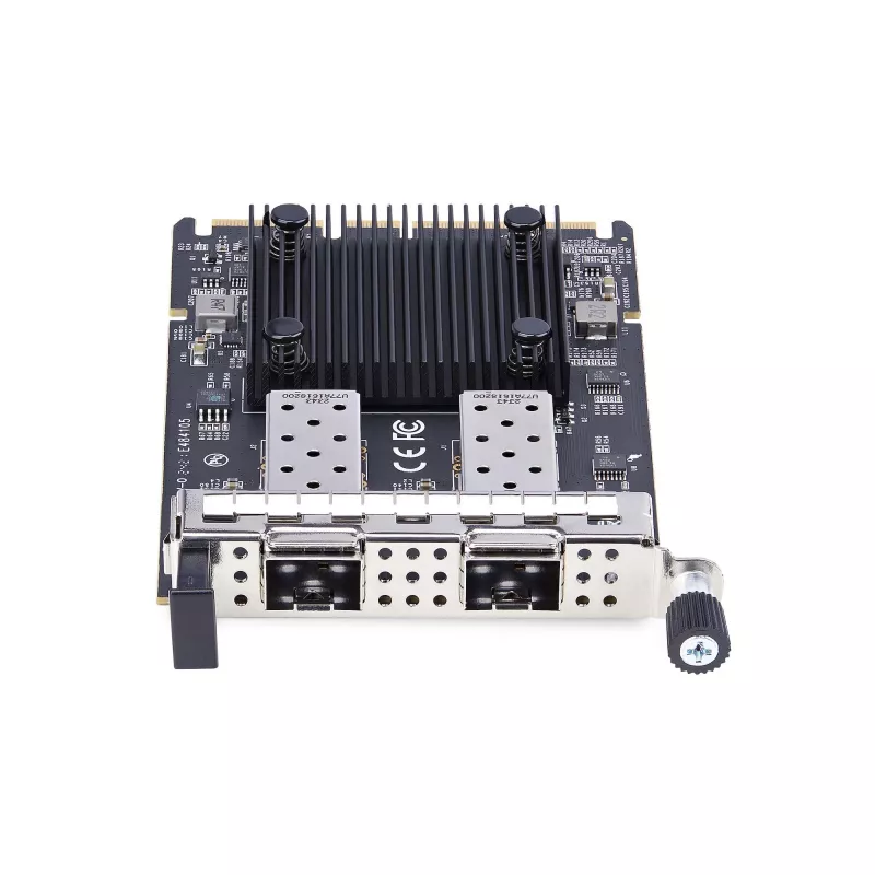„StarTech.com“ 2 prievadų 10Gbps SFP+ OCP 3.0 serverio tinklo plokštė su Intel X710, SFF 4C+ suderinama, dviejų prievadų OCP NIC, skirta Windows ir Linux