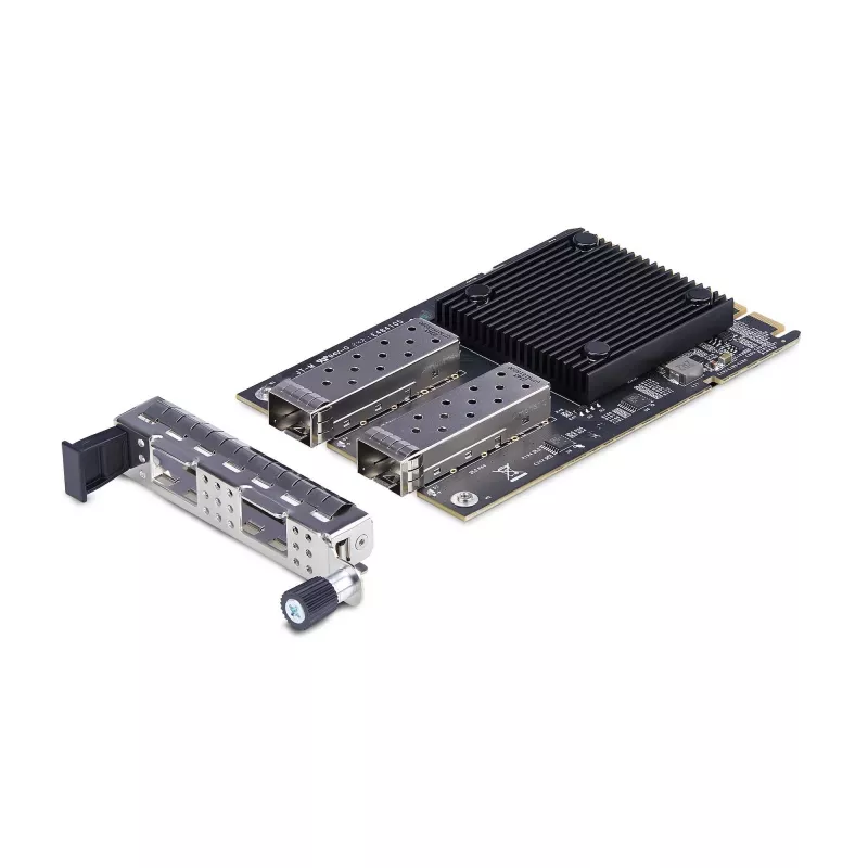 „StarTech.com“ 2 prievadų 10Gbps SFP+ OCP 3.0 serverio tinklo plokštė su Intel X710, SFF 4C+ suderinama, dviejų prievadų OCP NIC, skirta Windows ir Linux
