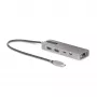 StarTech.com 3 prievadų USB-C šakotuvas su 2,5 Gb/s Ethernet ir 100 W maitinimo perdavimo prievadu, USB 3.2 10 Gb/s, 2x USB-A / 1x USB-C, nešiojamas USB Type-C adapterio šakotuvas